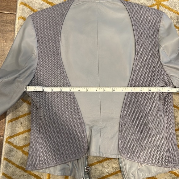 Leather Jacket with Beautiful Details - Picture 8 of 9